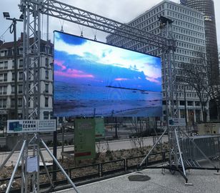 200 - 800W mur visuel extérieur de l'étape LED, écran de location P3.91 d'affichage à LED