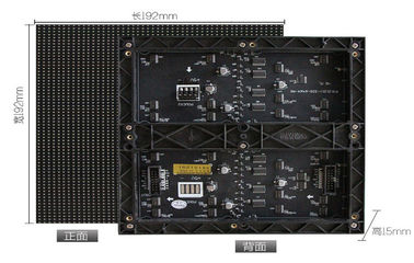 Angle de visualisation 150° visuel d'intérieur du lancement SMD 2020 de pixel du mur 3mm de l'installation fixe LED