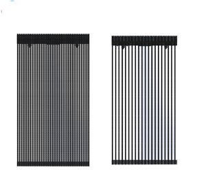 En P31.25 LED de rideau d'écran capacité de charge transparente ultra-mince de vent violent extrêmement