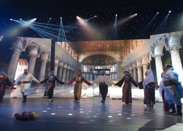 Lancez la durée polychrome de publicité des heures >100000 d'écran de l'étape LED de 3.91mm