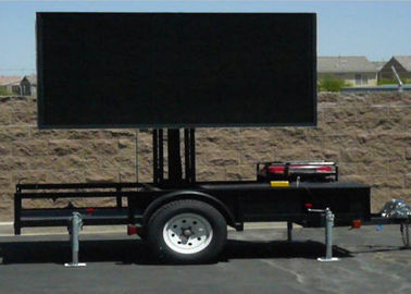 1/4 affichage mené par camion mobile du balayage SMD P10, signes de publicité mobiles 2 ans de garantie