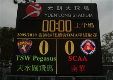 P6 distance de visionnement d'affichage de tableau indicateur des sports LED >6m avec des fonctions de synchronisation