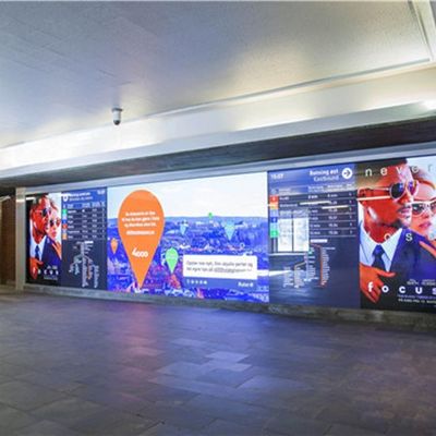 SMD2121 mur visuel de la lampe P3, lancement extérieur de pixel de l'affichage 3mm de la publicité de Digital