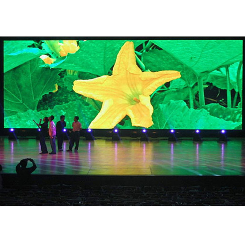 Angle de visualisation large flexible adapté aux besoins du client par mur visuel d'intérieur polychrome de HD P3 LED