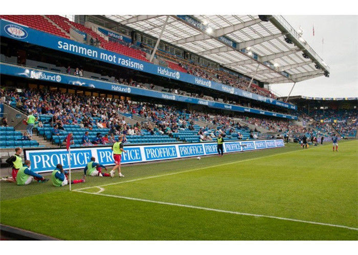 Configuration polychrome de pixel de l'affichage à LED de périmètre du stade P6 1R1G1B SMD3535